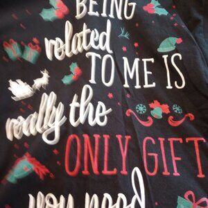 NWOT/Funny Christmas Tee Med